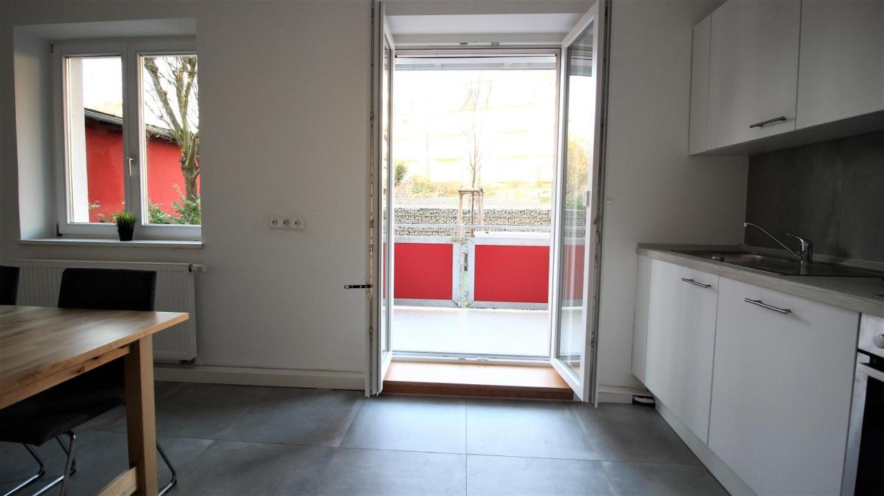 Light-Flooded City Apartment With Balcony And Garden Würzburg Dış mekan fotoğraf
